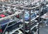  Stacked parking lot in New York.